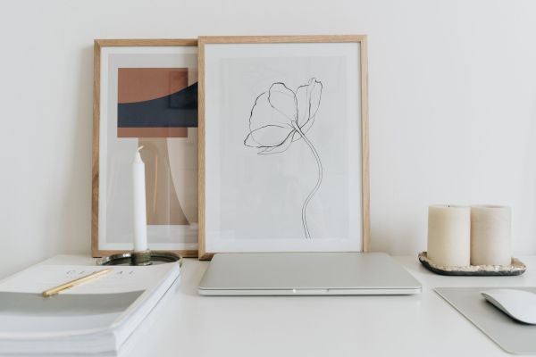10 idées de décoration avec des tableaux terracotta chaleureux