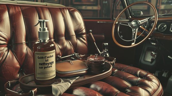 Guide d'achat: kit nettoyage cuir pour voiture