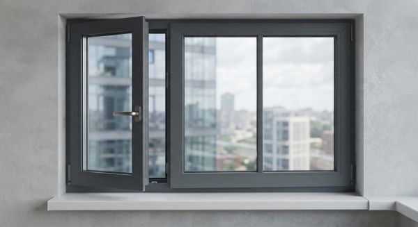 Top motifs des fenêtres en pvc gris anthracite en 2024